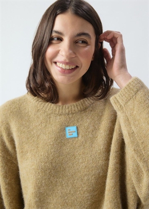 East jumper Sand Melange American Vintage 